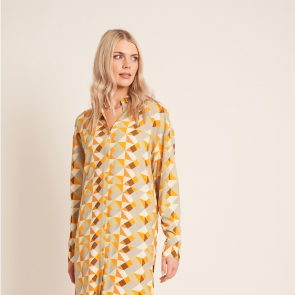 NATIVE YOUTH Geometric Dress